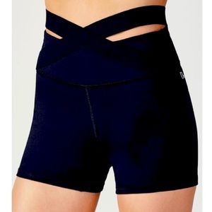 Fabletics x Demi Lovato Strappy Athletic Shorts